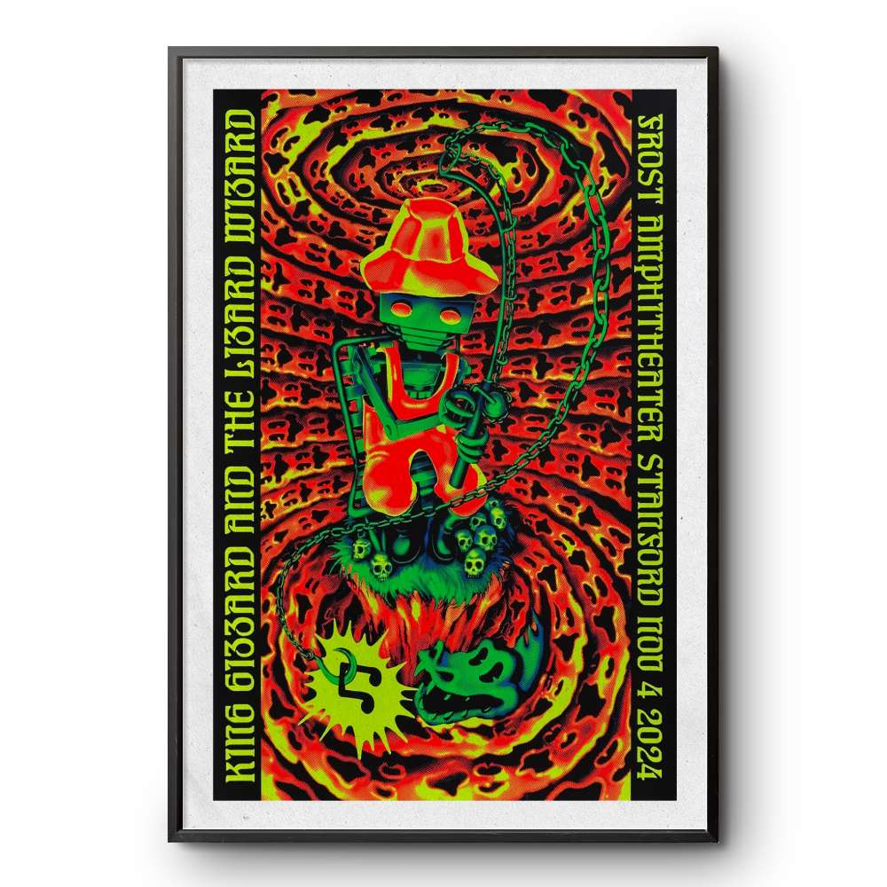 King Gizzard Tour Poster